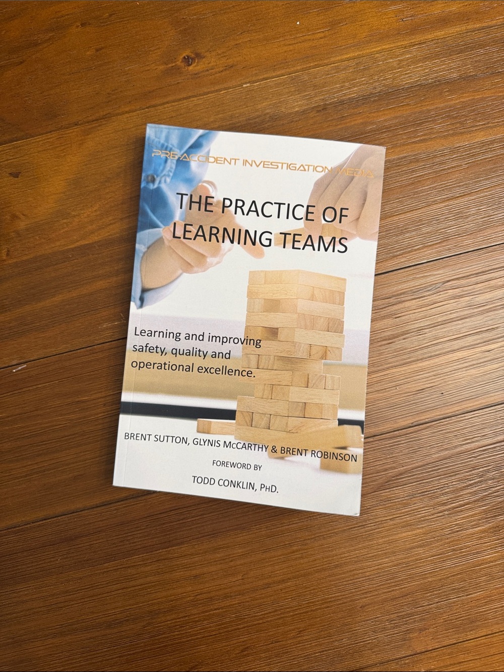 The Practice of Learning Teams — Softcover Book in Tan & White